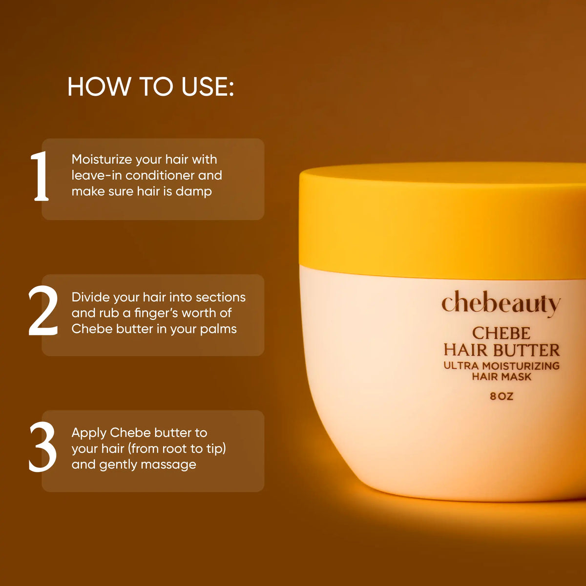How To Use Chebe Butter With Hair Steamer Chebe Hair Butter | Chebe Butter | Chebeauty